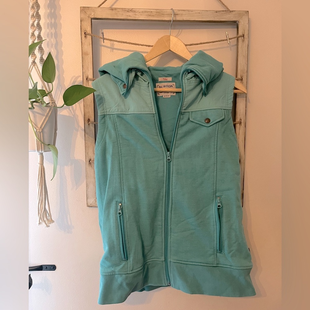 Burton hooded vest